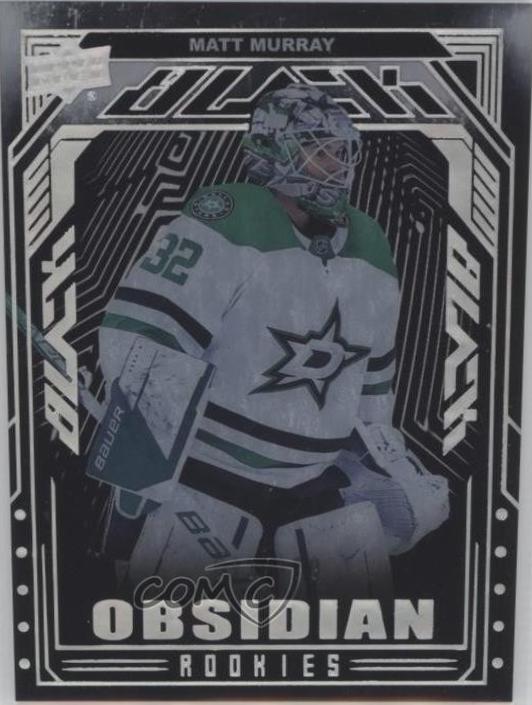 Matt Murray #OR-19 Hockey Cards 2023 SPx UD Black Obsidian Rookies