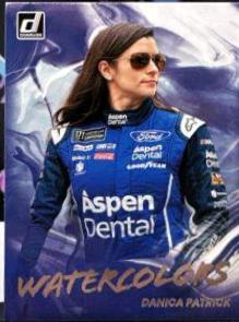 Danica Patrick #W-DP Racing Cards 2023 Panini Donruss NASCAR Watercolors