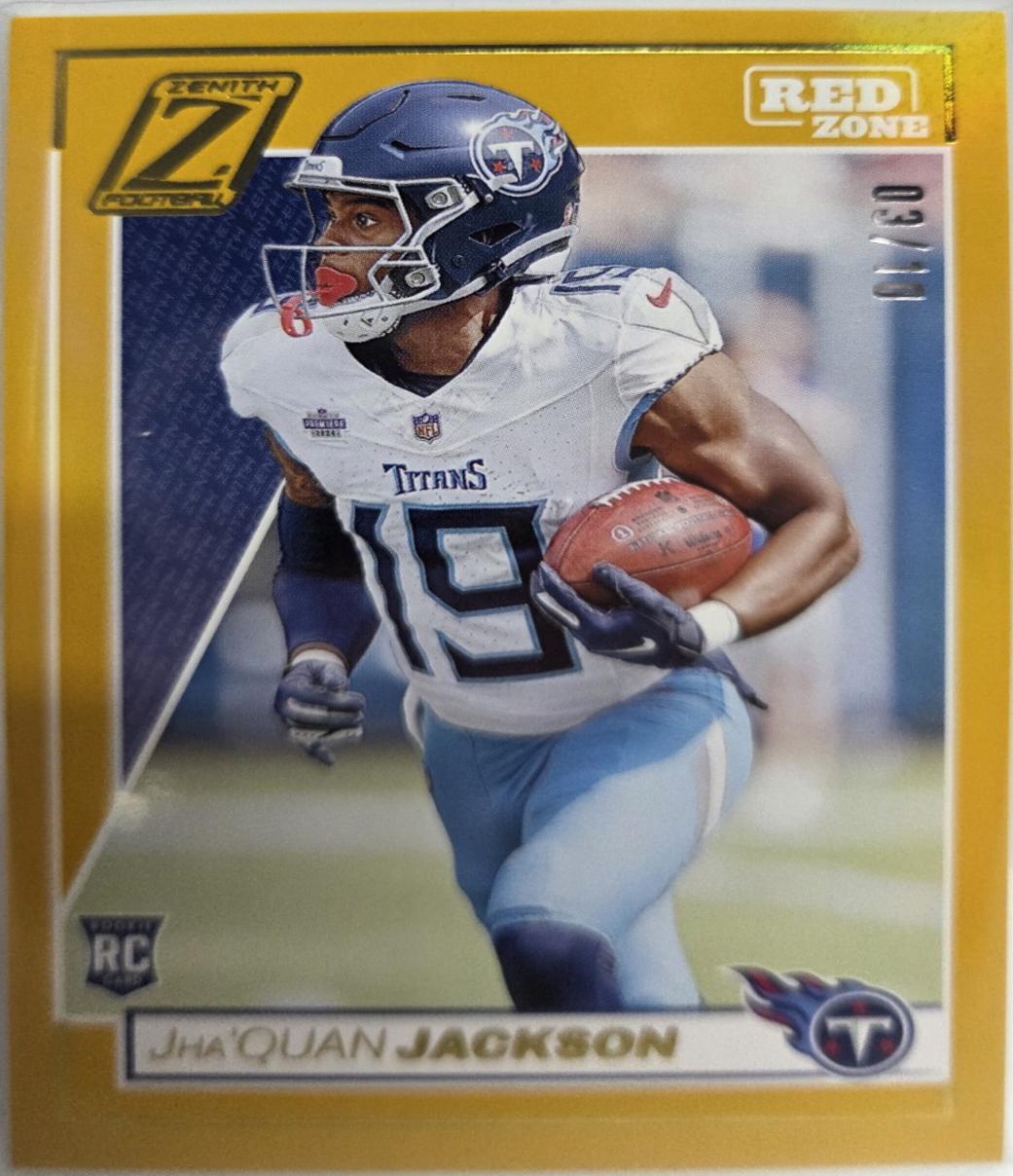 Jha'Quan Jackson #153 Football Cards 2024 Panini Zenith