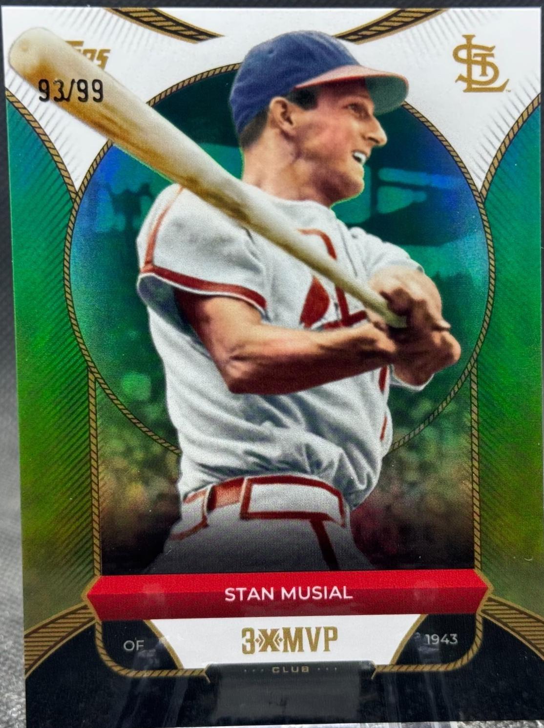 Stan Musial [Green Foil] #28