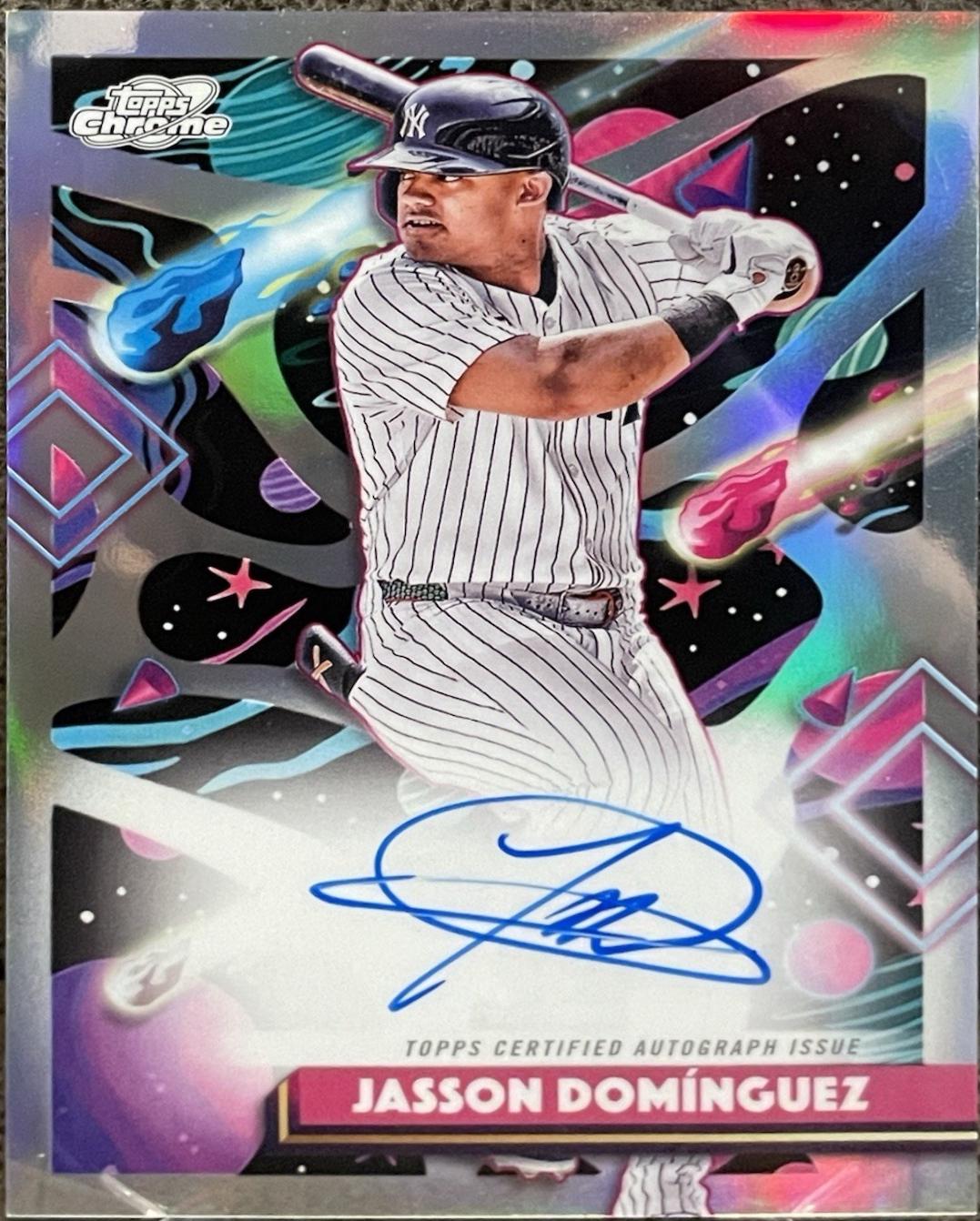 Jasson Dominguez [Gold Interstellar Refractor] #CCA-JD