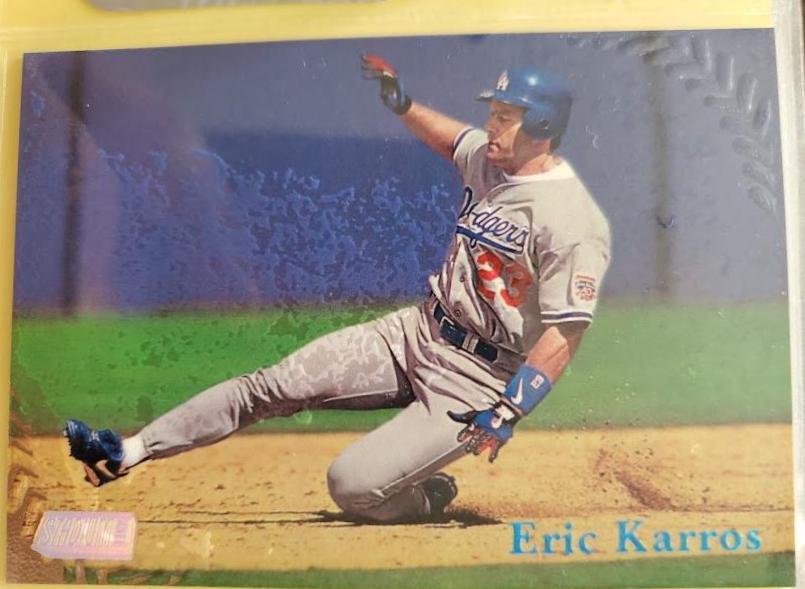 Eric Karros #10 Baseball Cards 1998 Stadium Club