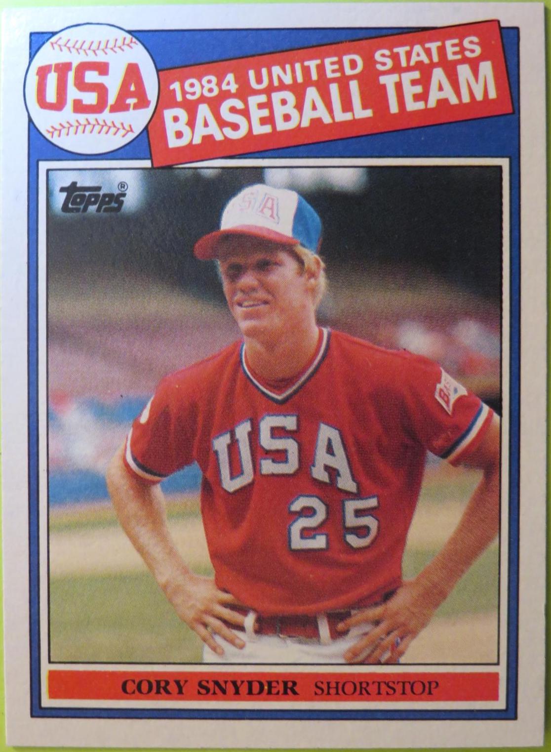 Cory Snyder #403 Baseball Cards 1985 Topps
