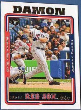 Johnny Damon #5 Baseball Cards 2005 Topps