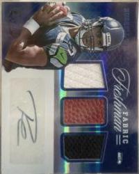 Russell Wilson [Jersey Autograph Mirror Blue] #346