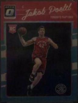 Jakob Poeltl Aqua #159 2016 Panini Donruss Optic Basketball