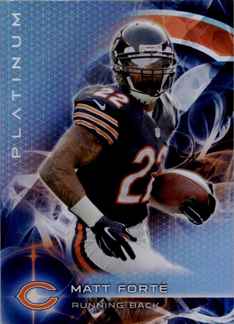 Matt Forte #19 Football Cards 2015 Topps Platinum