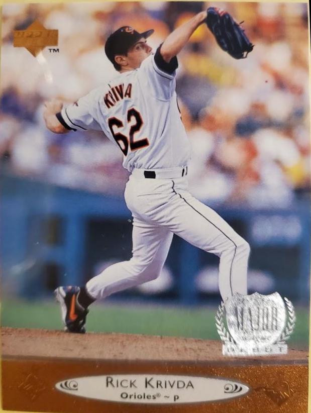 Rick Krivda #16 Baseball Cards 1996 Upper Deck
