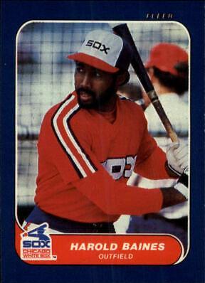Harold Baines #42 Baseball Cards 1986 Fleer Mini