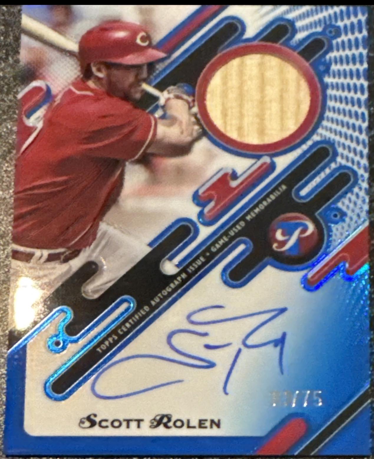Scott Rolen [Blue Refractor] #PPAR-SR