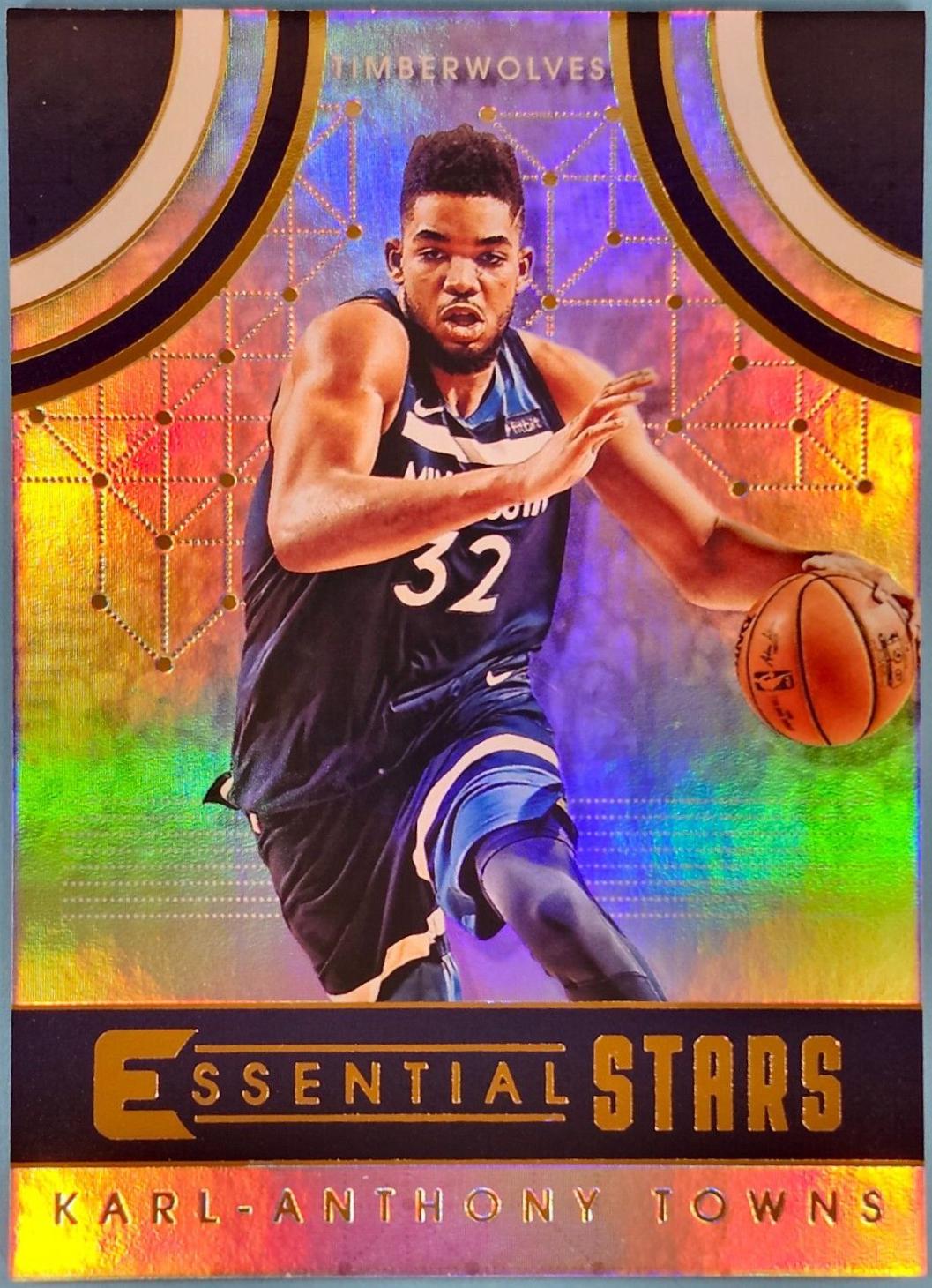 Karl-Anthony Towns #ES-10 Basketball Cards 2017 Panini Essentials EssentiAL Stars