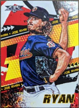 Joe Ryan #78 Baseball Cards 2022 Topps Fire