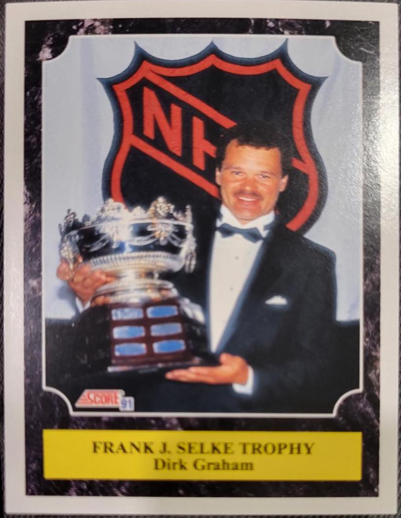 Dirk Graham #322 Hockey Cards 1991 Score Canadian