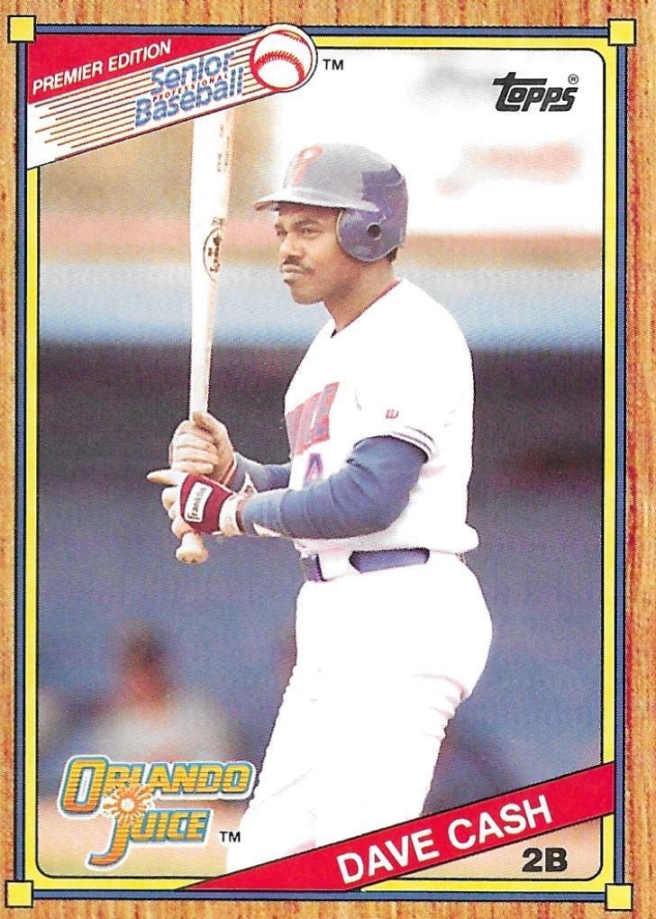 Dave Cash #64 Baseball Cards 1989 Topps Senior League