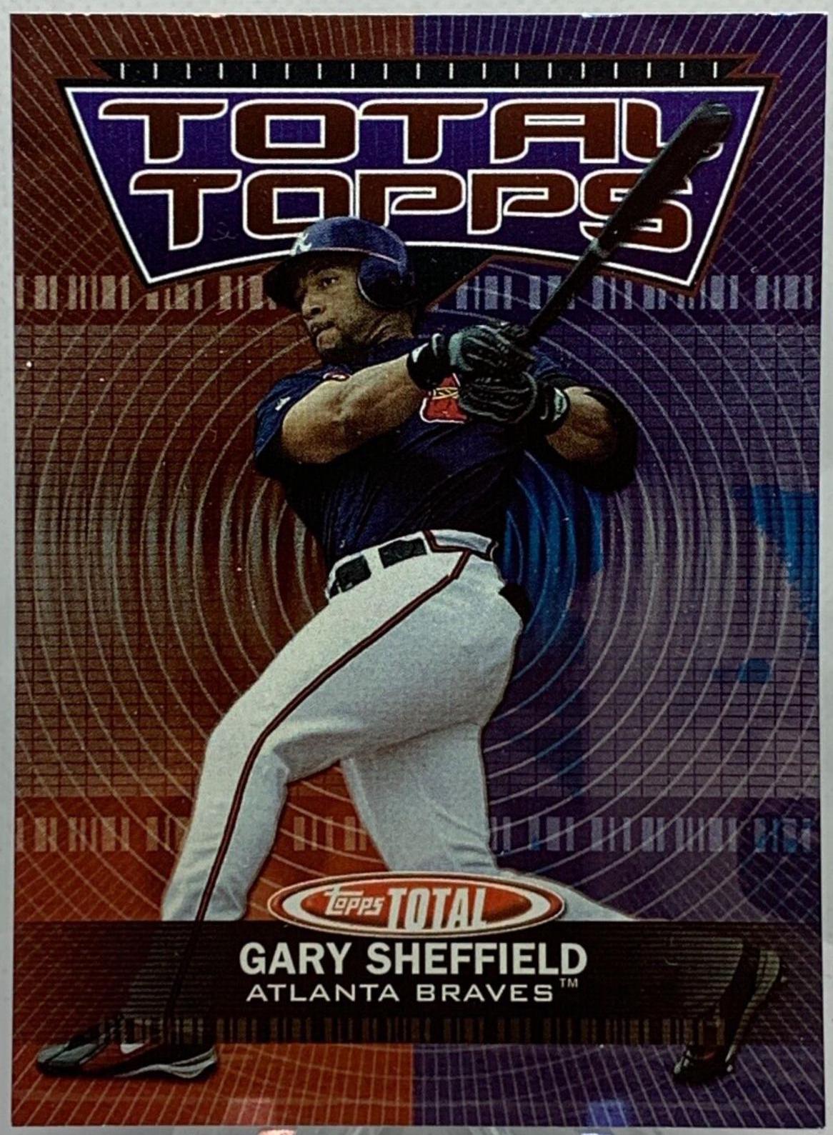 Gary Sheffield #TT33 Baseball Cards 2003 Topps Total Topps