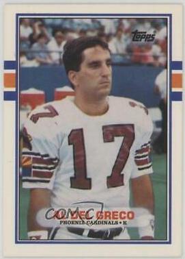 Al Del Greco #6T Football Cards 1989 Topps Traded