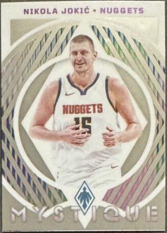 Nikola Jokic #4 Basketball Cards 2023 Panini Phoenix Mystique