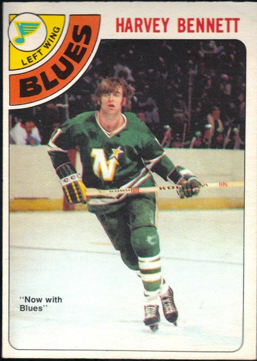 Harvey Bennett #163 Hockey Cards 1978 O-Pee-Chee