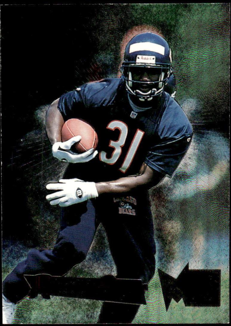 Rashaan Salaam #31 Football Cards 1995 Fleer Metal