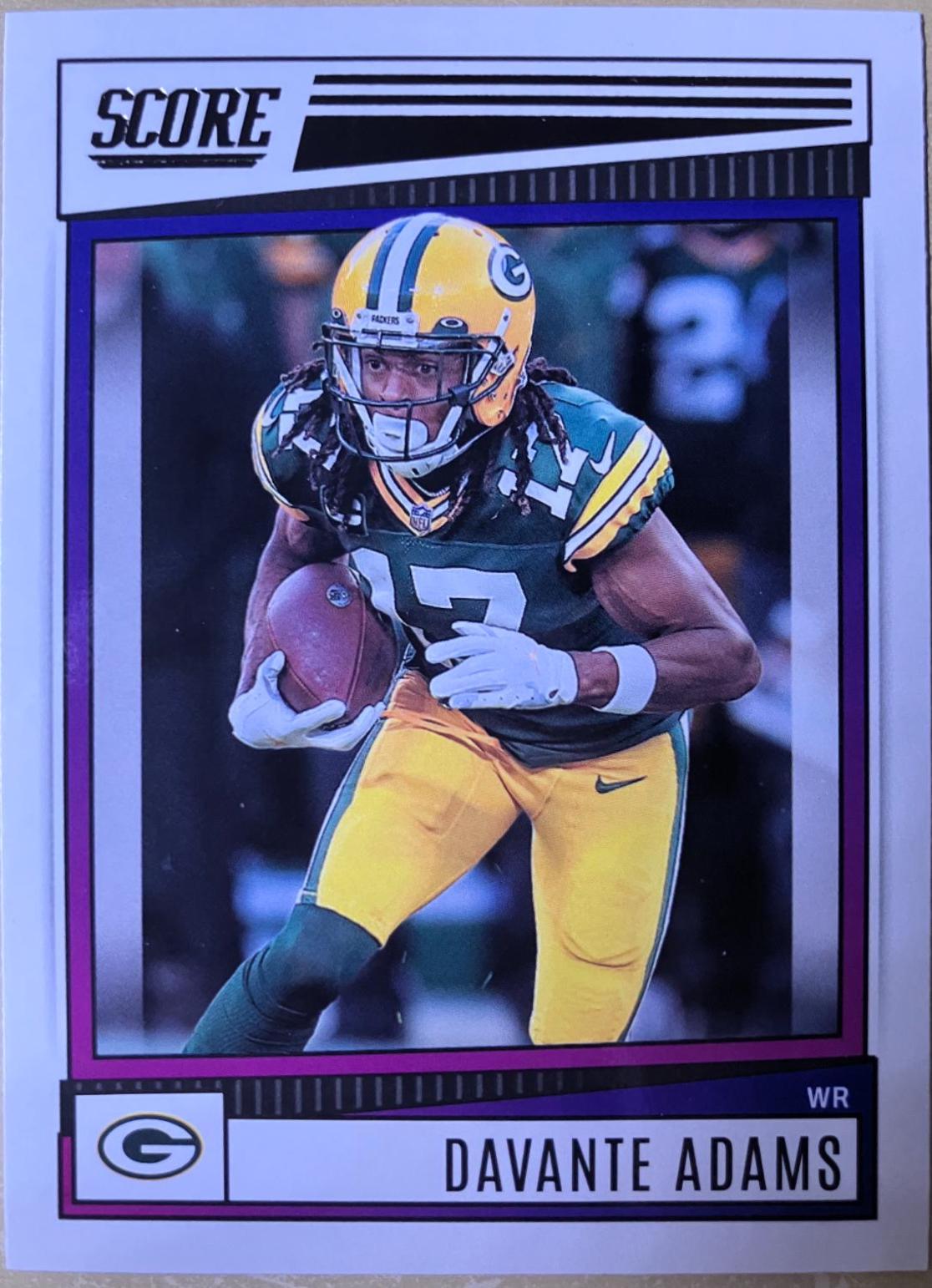 Davante Adams #93 Football Cards 2022 Panini Score