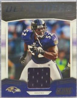Ray Lewis #D-15 Football Cards 2019 Panini Score Defenders Jerseys