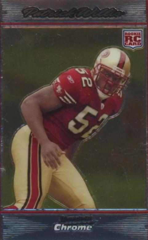 Patrick Willis #BC93 2007 Bowman Chrome Football