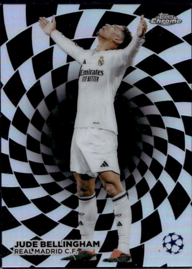 Jude Bellingham #MG-13 Soccer Cards 2024 Topps UEFA Mindgame