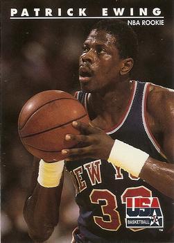 Patrick Ewing #20 Basketball Cards 1992 Skybox USA