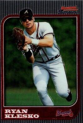 Ryan Klesko #10 Baseball Cards 1997 Bowman Chrome