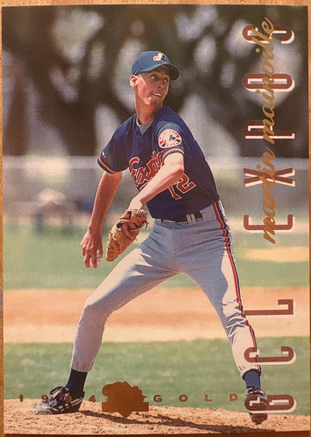 Martin Mainville #72 1994 Classic Best Gold Baseball