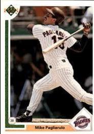 Mike Pagliarulo #206 Baseball Cards 1991 Upper Deck