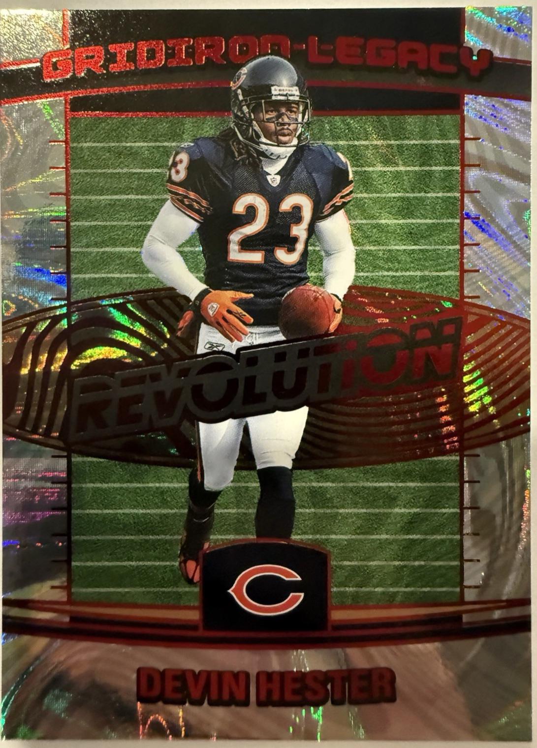 Devin Hester [Red Swirl] #20