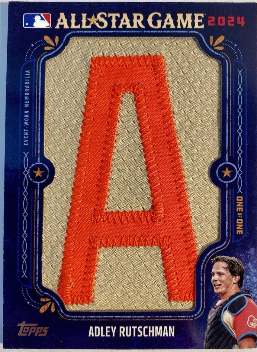 Adley Rutschman #ITN-AR Baseball Cards 2025 Topps In the Name Relic