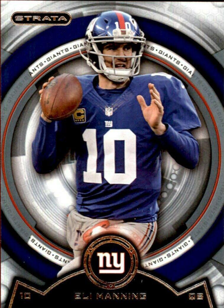 Eli Manning #34 Football Cards 2013 Topps Strata