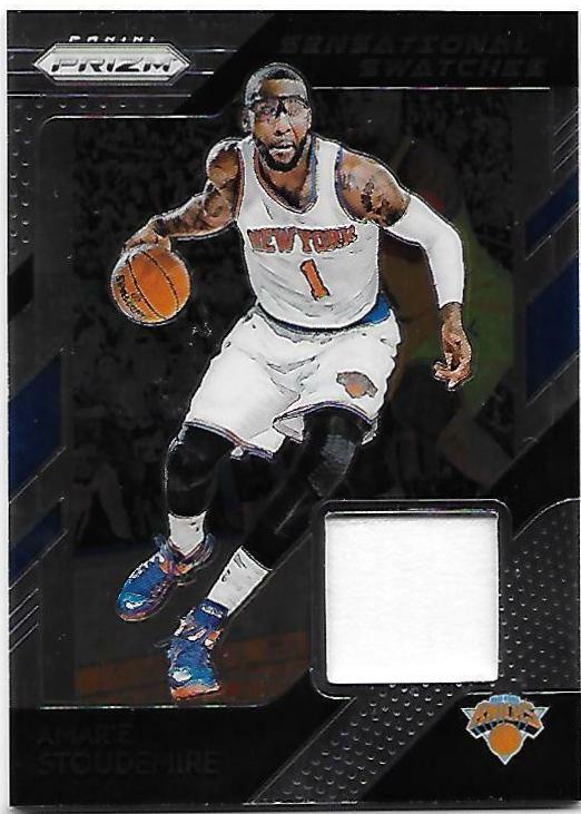 Amar'E Stoudemire #8 Basketball Cards 2018 Panini Prizm Sensational Swatches
