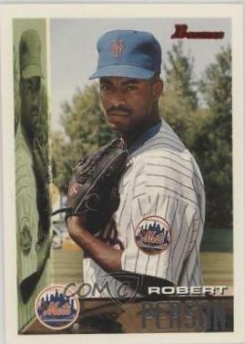 Robert Person #24 Baseball Cards 1995 Bowman