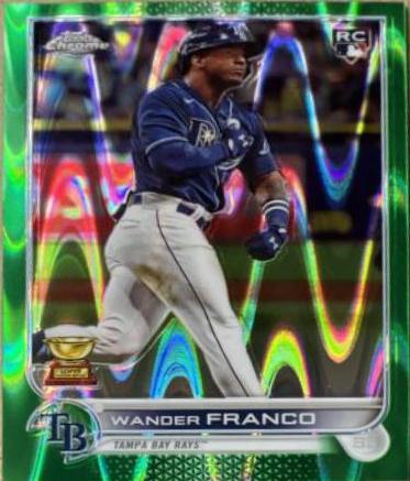 Wander Franco [Sonic Green RayWave] #35 Prices | 2022 Topps Chrome