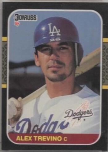Alex Trevino #546 Baseball Cards 1987 Donruss