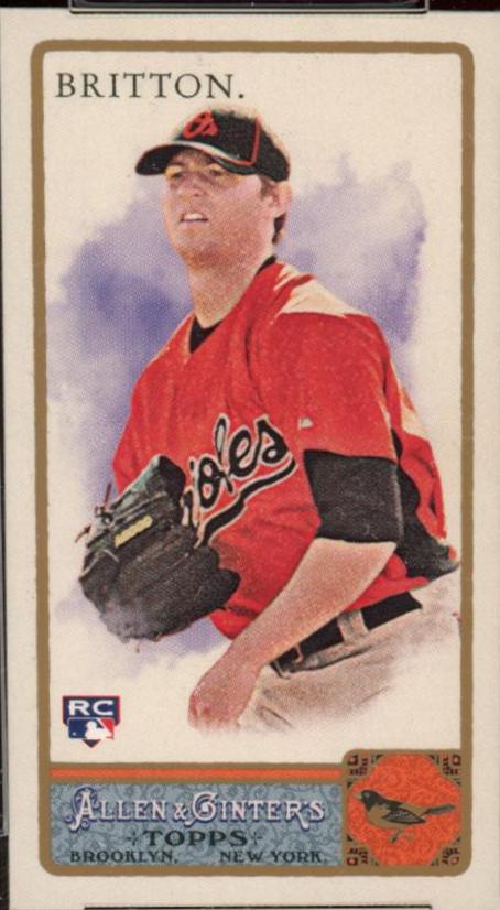 Zach Britton [Mini Bazooka Back] #97