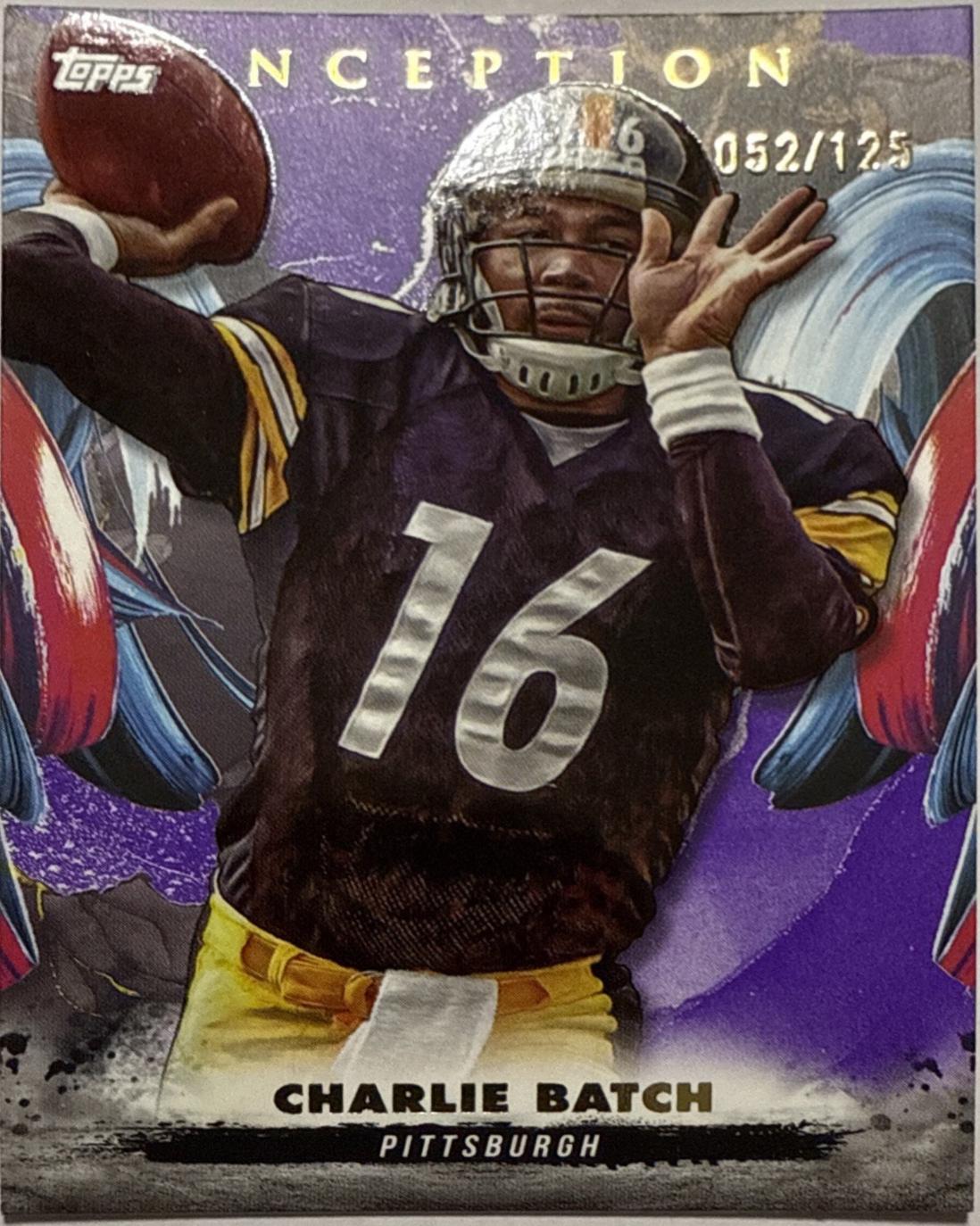 Charlie Batch [Purple] #130 Prices | 2024 Topps Inception | Football Cards