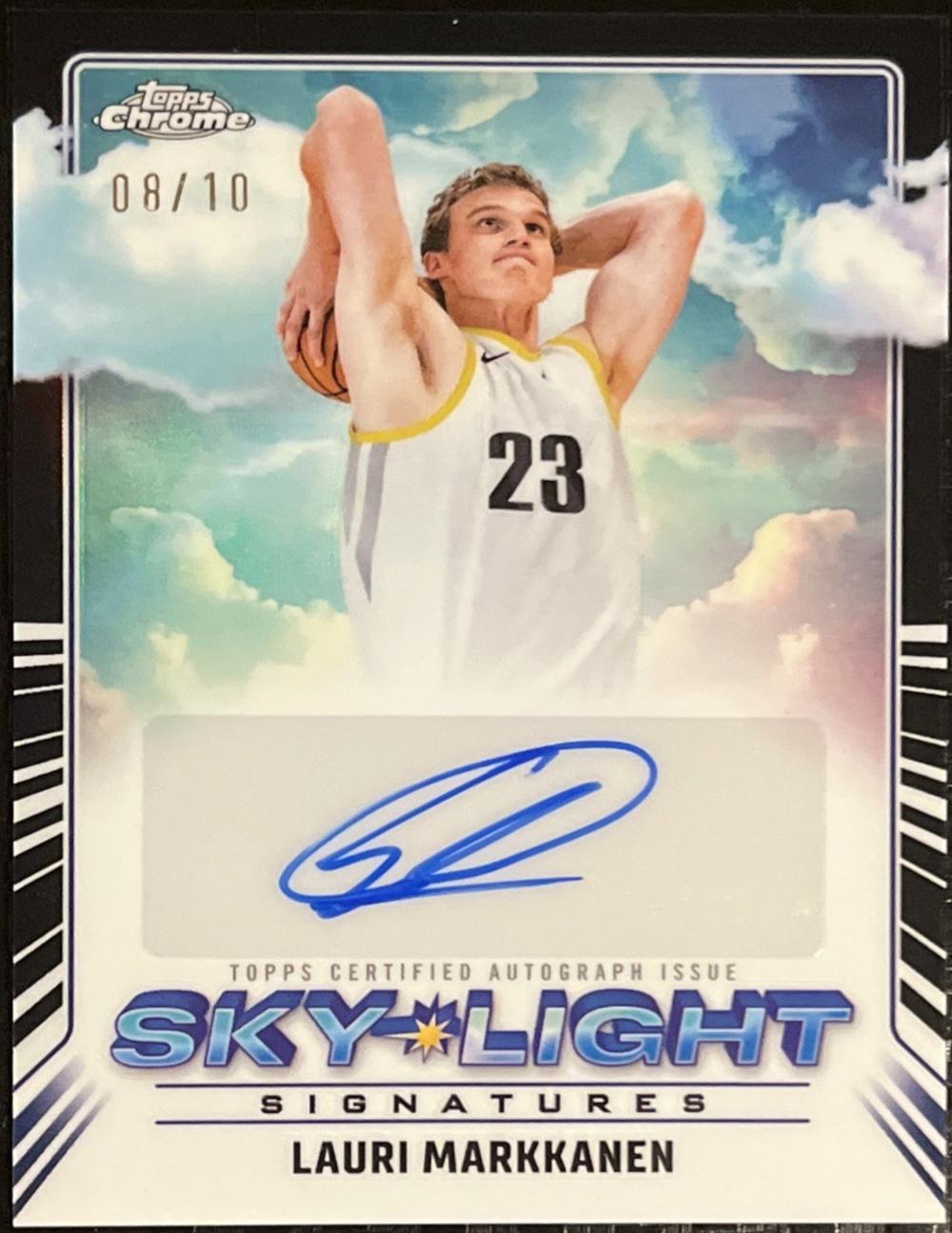 Lauri Markkanen [Black Geometric Refractor] #SLS-LM
