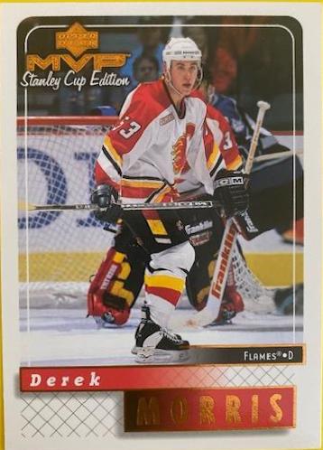 Derek Morris #30 Hockey Cards 1999 Upper Deck MVP Stanley Cup Edition