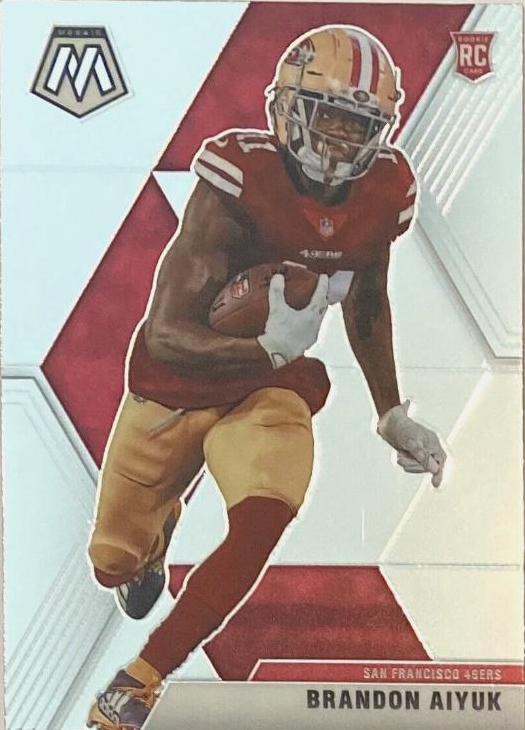 Brandon Aiyuk #210 Football Cards 2020 Panini Mosaic