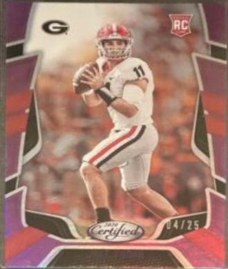 Jake Fromm [Mirror Purple] #12