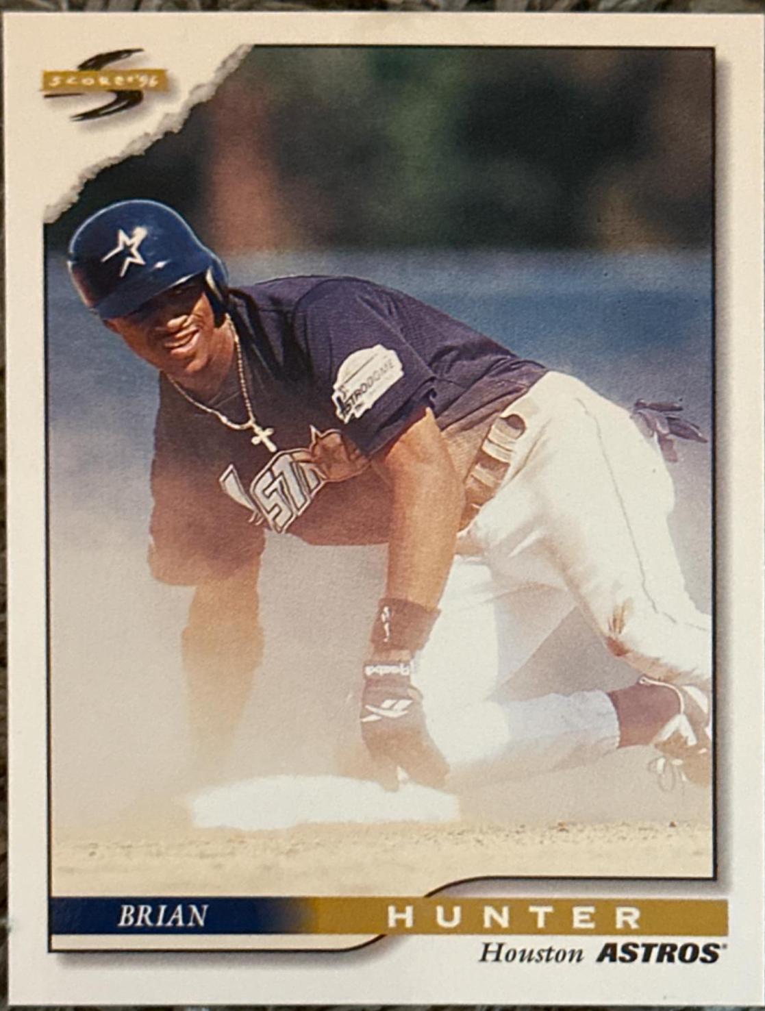 Brian Hunter #29 Baseball Cards 1996 Score