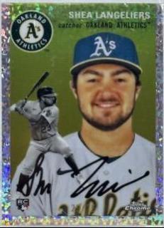 Shea Langeliers #5 2023 Topps Chrome Platinum Anniversary Baseball