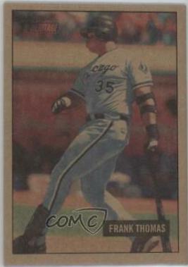 Frank Thomas #124 Baseball Cards 2005 Bowman Heritage