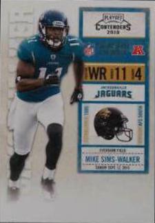 Mike Sims Walker #45 Football Cards 2010 Playoff Contenders