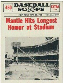 Mantle Hits Longest: Homer at Stadium