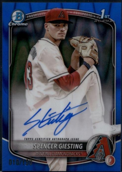 Spencer Giesting [Blue RayWave Refractor] #CPA-SG